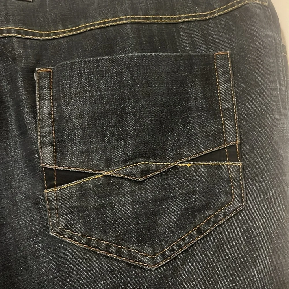 Enzo mens dark blue denim